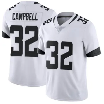 Nike Tyson Campbell Men's Limited Jacksonville Jaguars White Vapor Untouchable Jersey