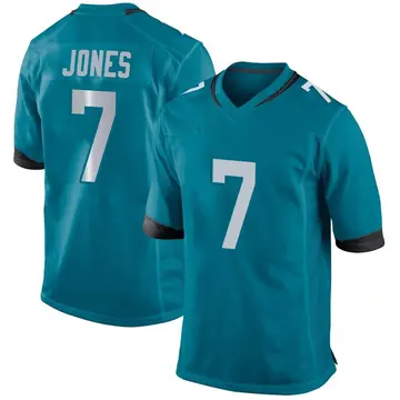 Nike Zay Jones Men's Game Jacksonville Jaguars Teal Jersey
