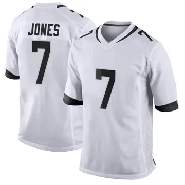 Nike Zay Jones Men's Game Jacksonville Jaguars White Jersey