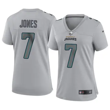 Nike Zay Jones Women's Game Jacksonville Jaguars Gray Atmosphere Fashion Jersey